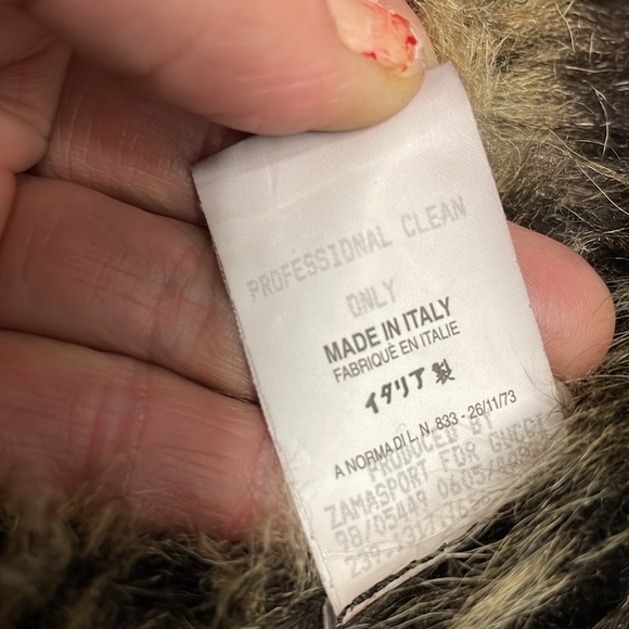 GUCCI shearling long leather coat - 100% authentic - Picture 13 of 14